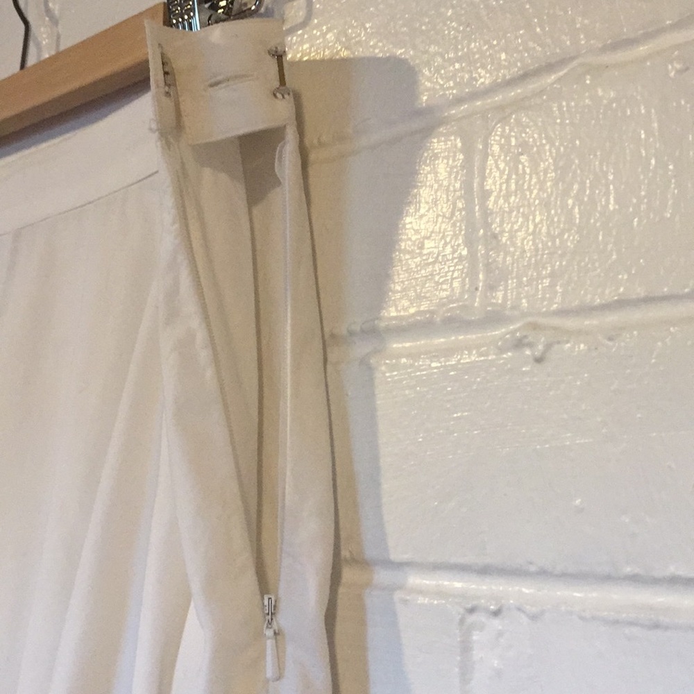 White A-line Skirt Size 12 - Picture 2 of 5